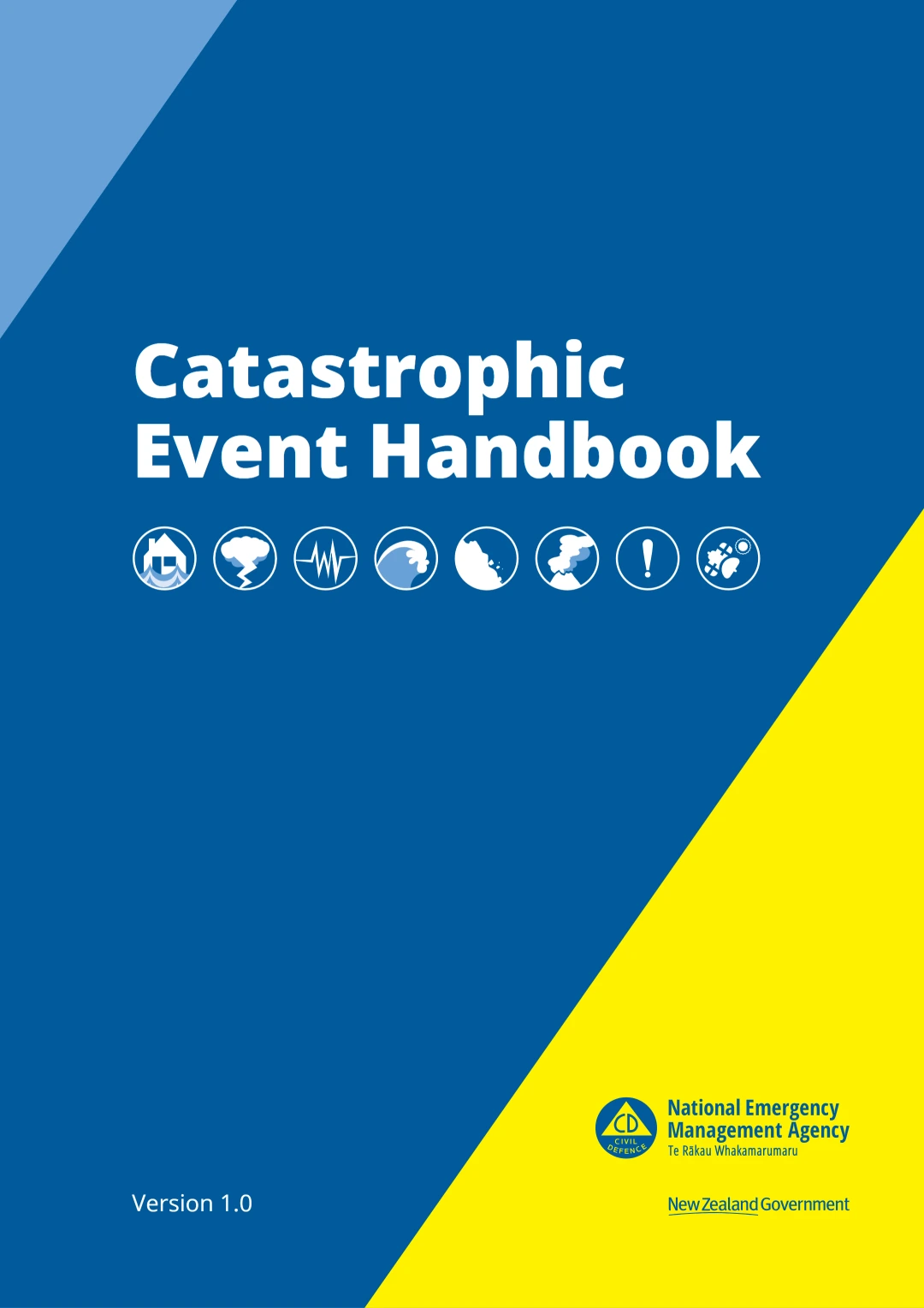 Catastrophic Event Handbook – National Emergency Management Agency (NEMA), New Zealand