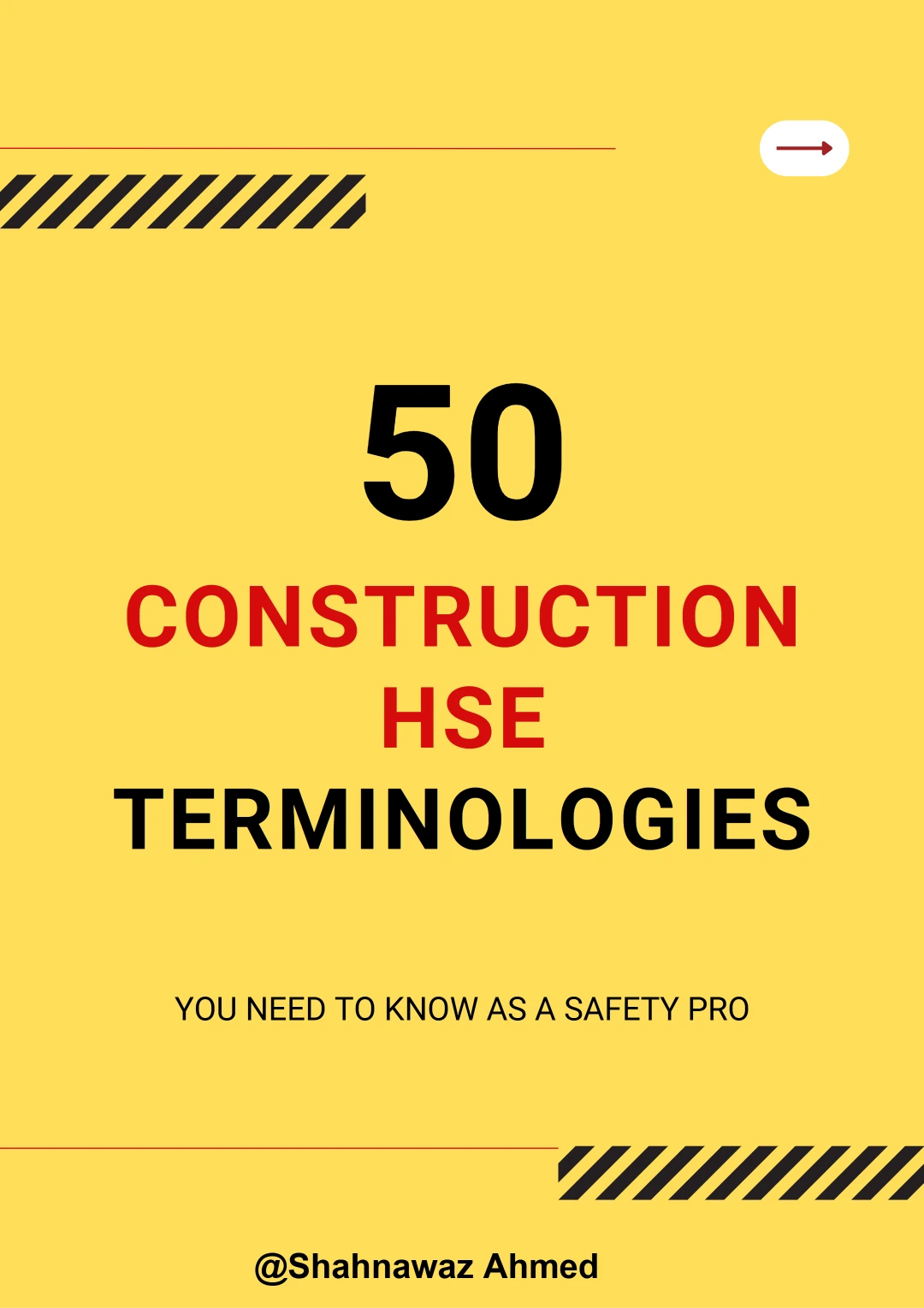 50 Construction HSE Terminologies – Essential Terms for Safety Professionals