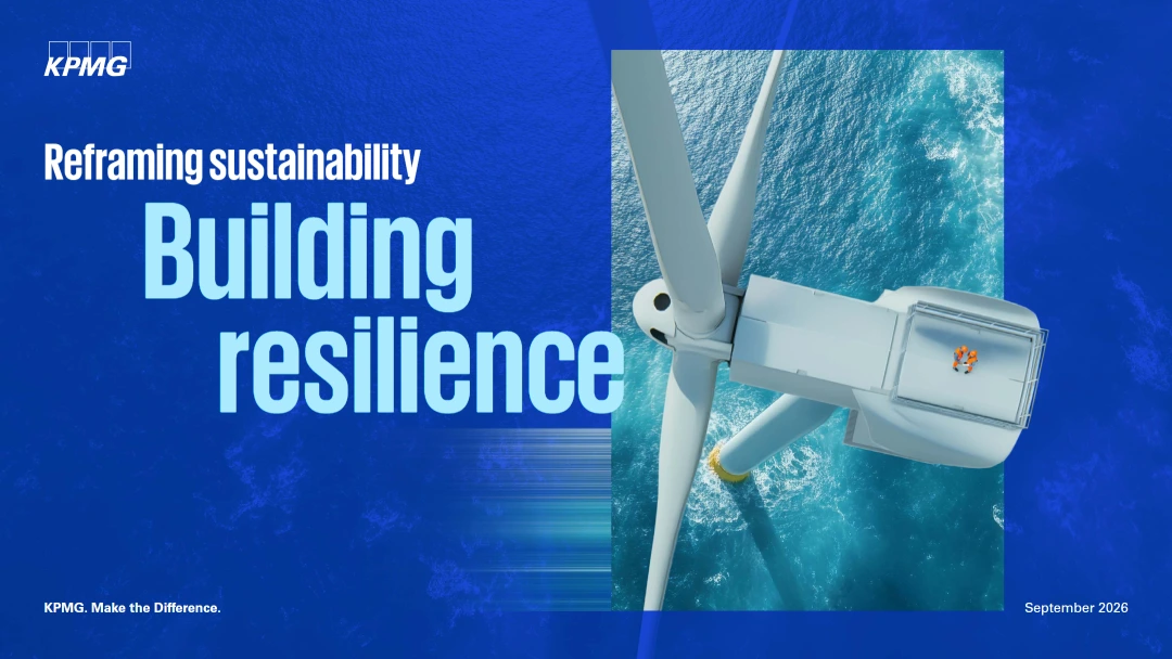 Reframing Sustainability: Building Resilience – September 2026