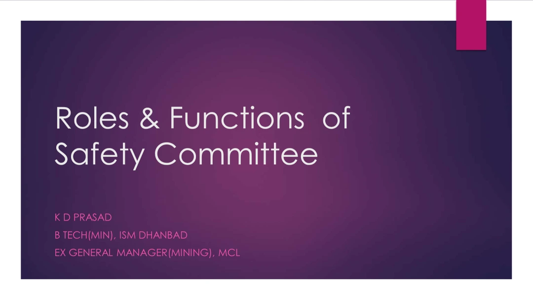 Roles, Functions, Duties & Responsibilities of Workmen’s Inspector and Safety Committee