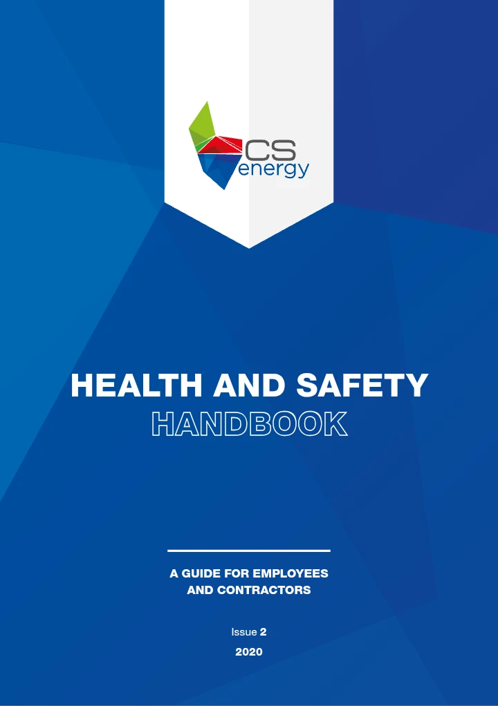 HEALTH AND SAFETY HANDBOOK – A Guide for Employees and Contractors